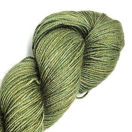 Olive - Camel Silk Sock