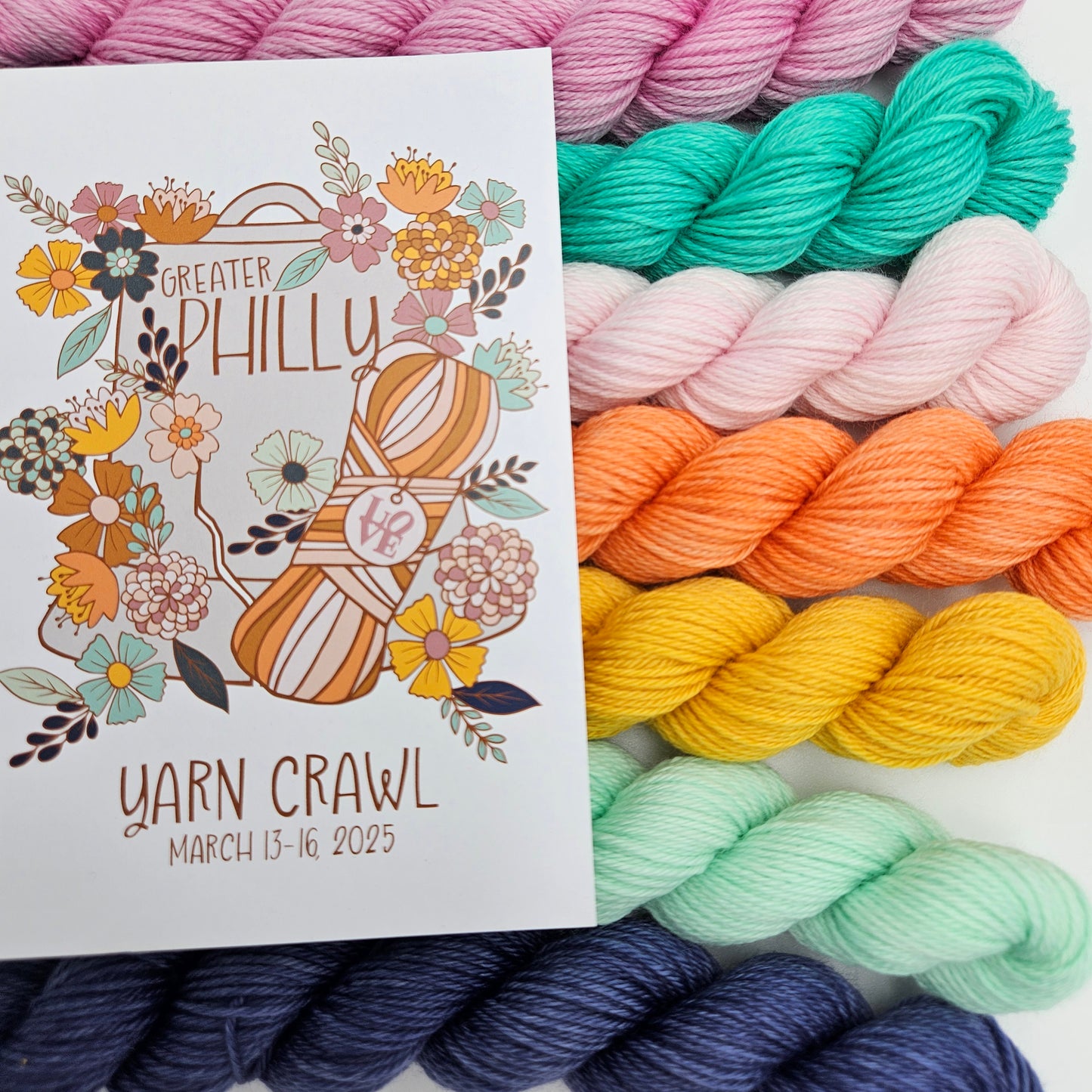 2025 Yarn Crawl Mini Bouquet