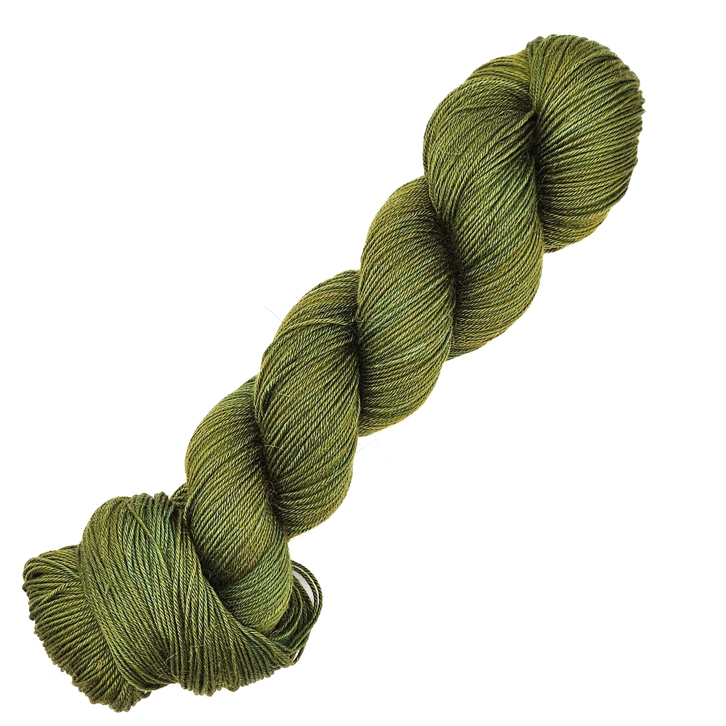 Pine - Camel Silk Sock