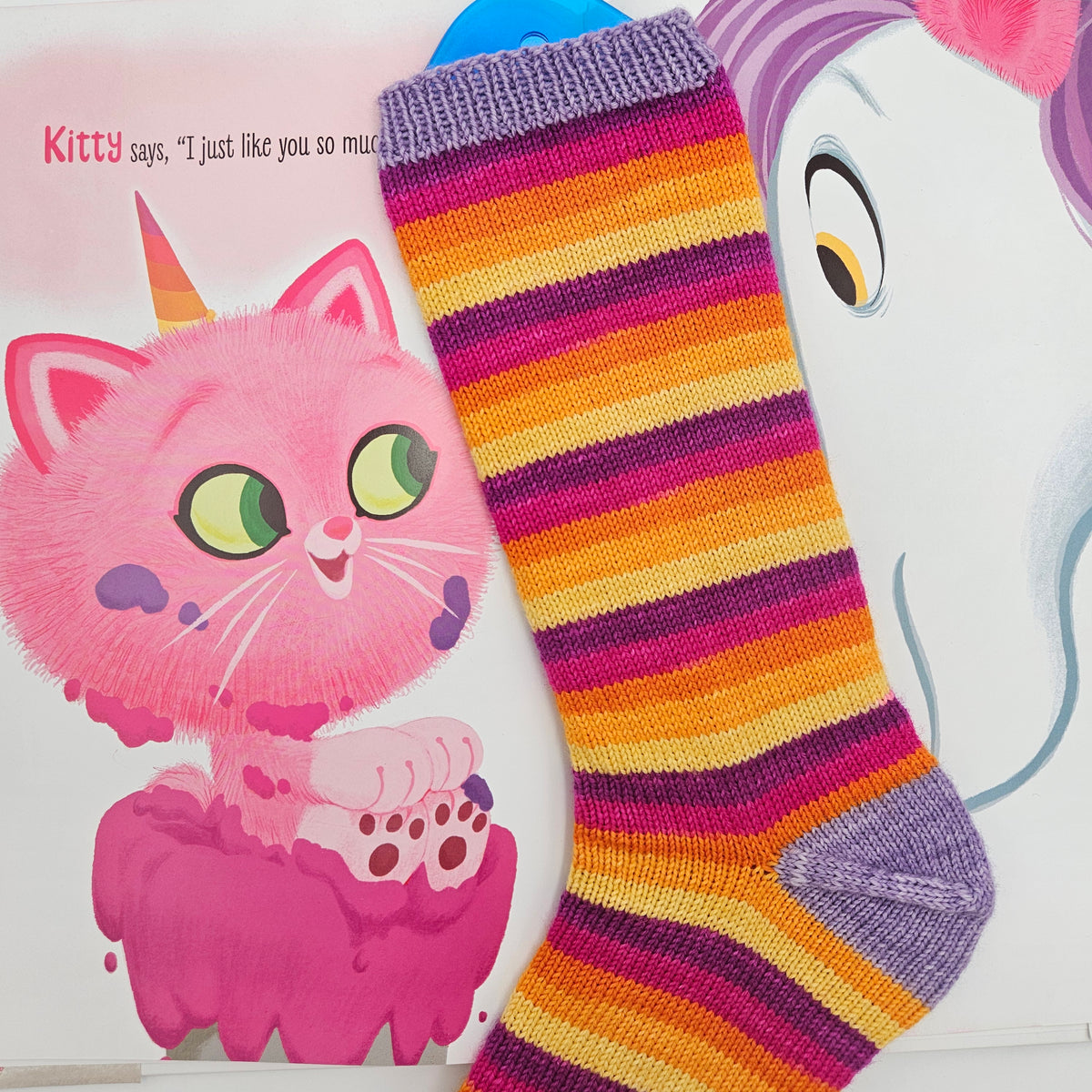 Kittycorn self-striping