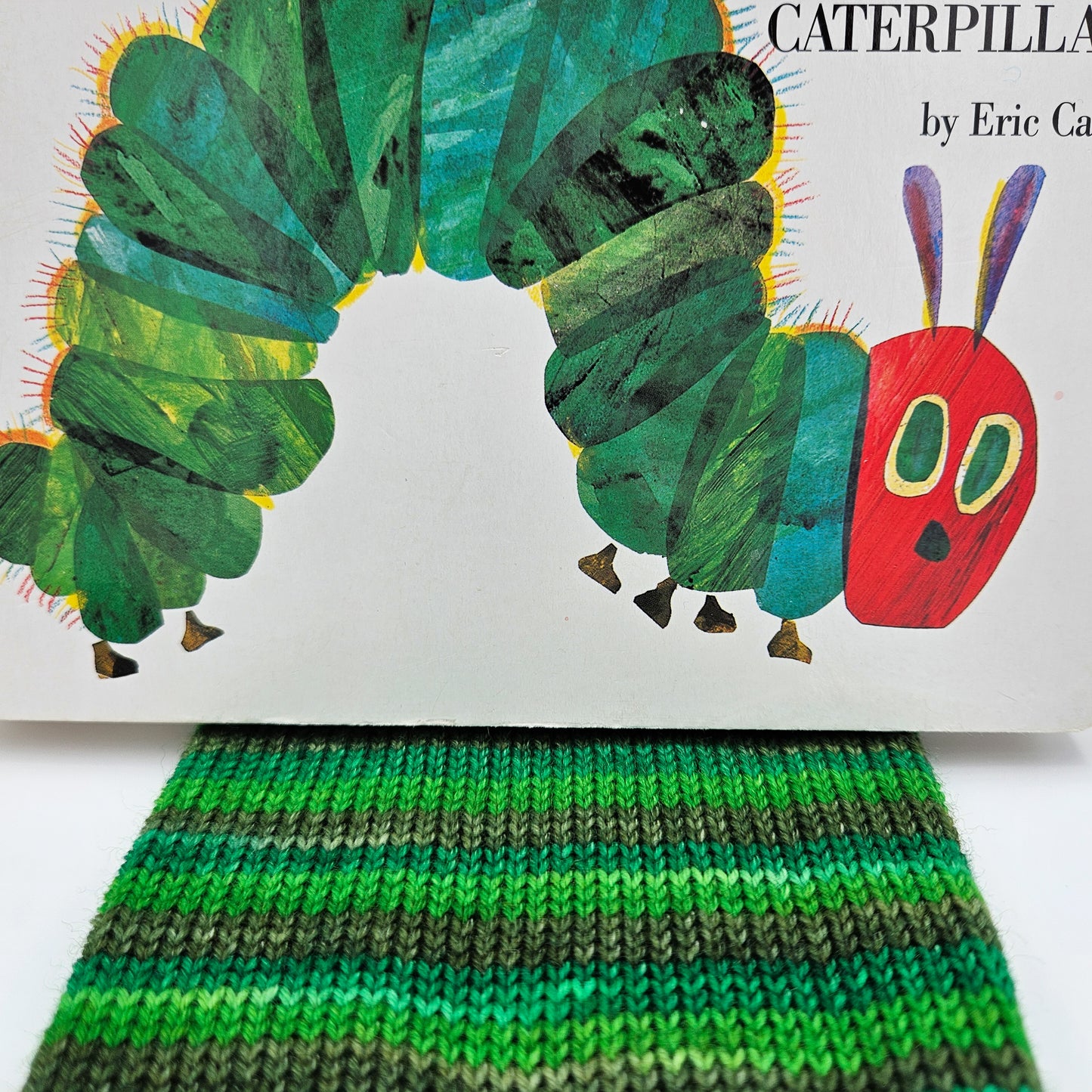 Hungry Caterpillar self-striping