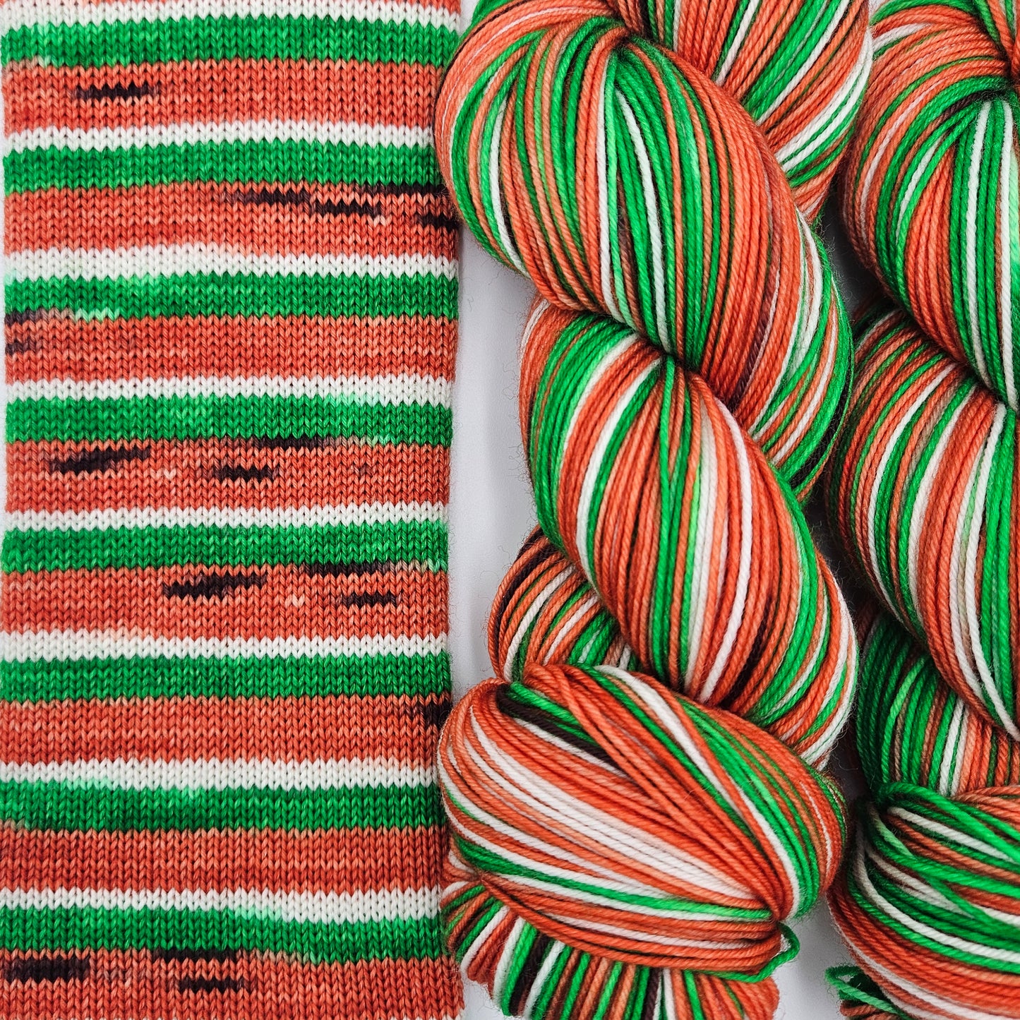 Watermelon self-striping