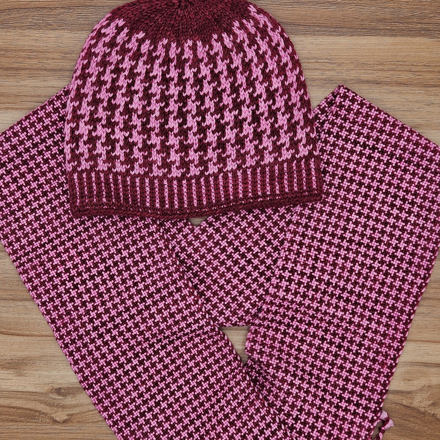 Houndstooth Hat