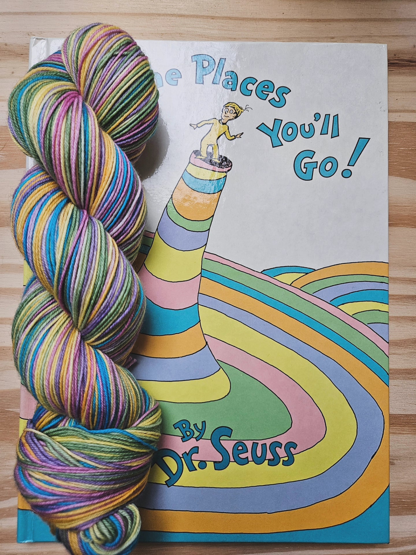 Oh, The Places You'll Go! self-striping