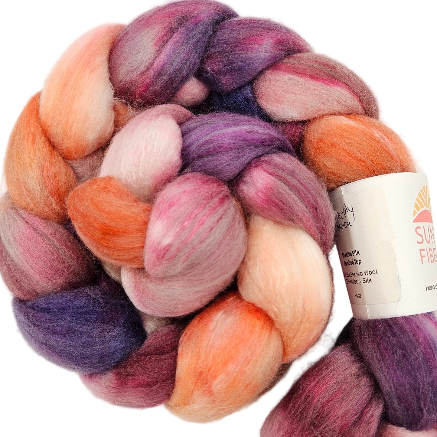 Deeply Radical - Shaniko Silk Combed Top